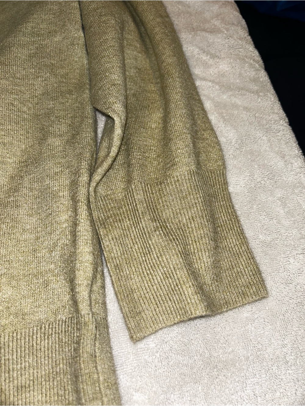a new day Olive V-Neck Lightweight Women’s Sweater - Picture 6 of 8